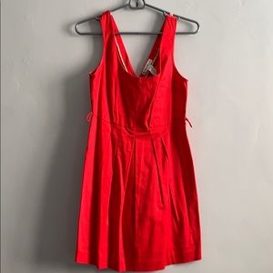 Red dress